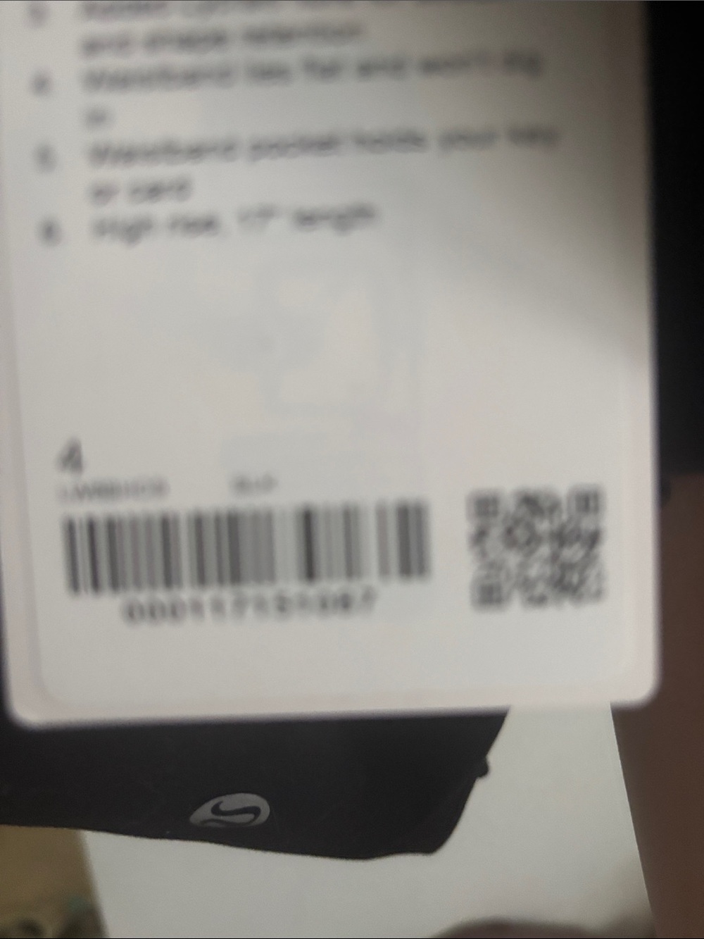 lululemon athletica Aligns 17” crop high-rise black - Picture 5 of 5